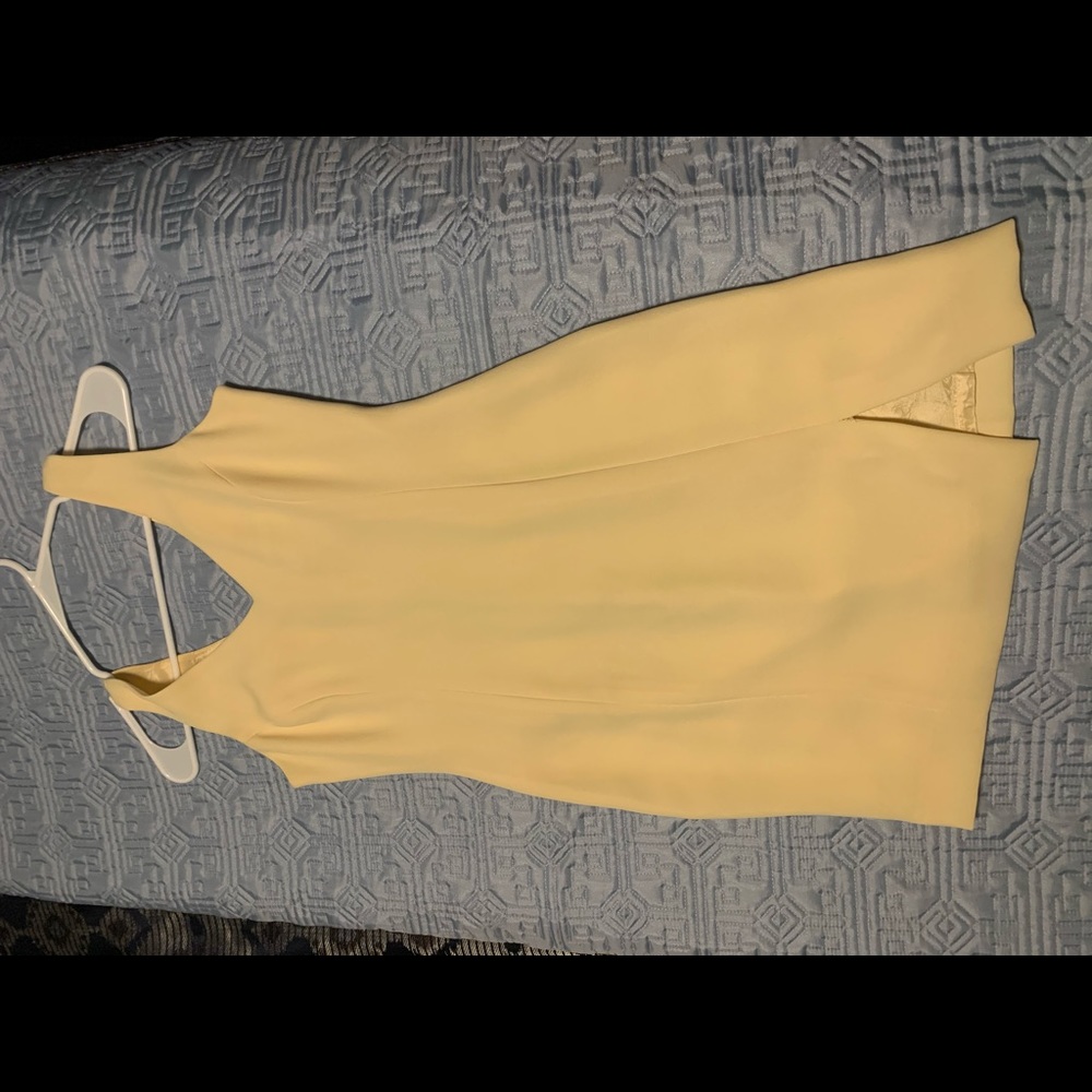 Yellow Mini Dress